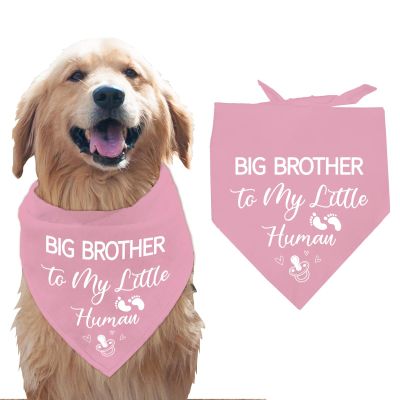arricraft Pet Dog Bandana Pink Triangle Cotton