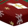 Morbuy Christmas Fitted Sheet for Baby and Toddler Mattresses, Soft Breathable Mattress Cover, 140 x 70 cm view 2