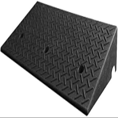 MZBDYYF Light-Colored Rubber Vehicle Ramp, 3.9–5.9 Heavy-Duty Loading Ramp for Trucks, Ideal for Sidewalks and Docks