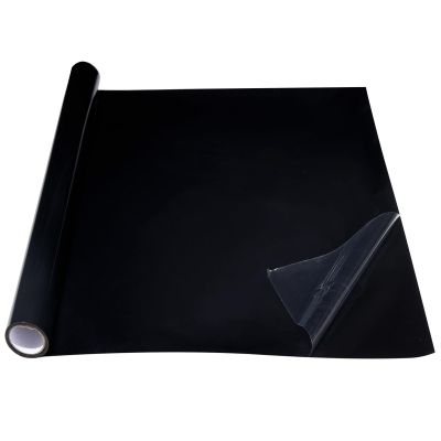 Black Static Adhesive Aquarium Background