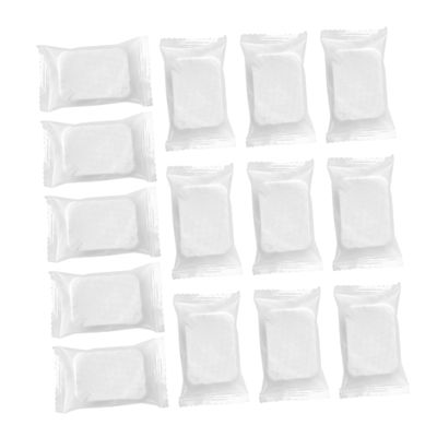 LALADEFIEE 1-Pack Compressed Facial Cleansing Pads, Thick Lint-Free Makeup Remover Pads, Pearl Look