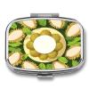 Cute Durian-Pattern Portable Travel Pill Organizer view 1