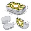 Cute Durian-Pattern Portable Travel Pill Organizer view 2