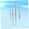 Healeved 4-Piece Titanium Alloy Double-Ended Ear Pick Set view 4