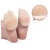 SEWOART 4 Pairs Invisible Toe Socks with Silicone Sole, Skin-Tone view 3