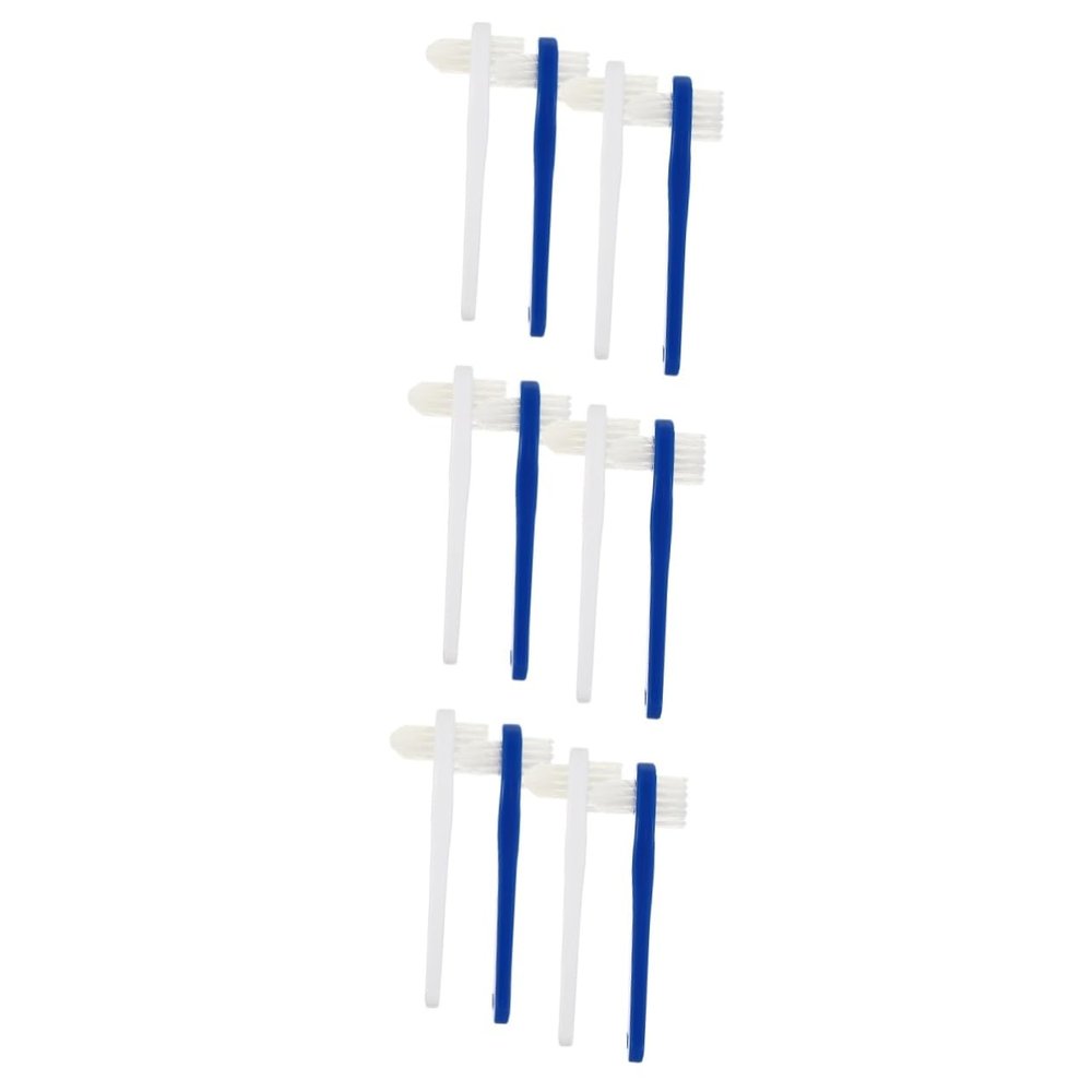 SEWOART 12-Piece Double-Head Denture Brush Set
