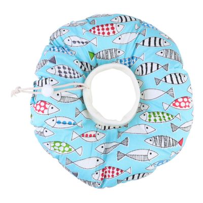 COLLBATH Soft Protective Collar for Cats, Anti-Bite and Anti-Lick PP Cotton Collar, Adjustable and Lightweight for After Surgery