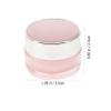 Baluue 4-Pack 5 g Airless Acrylic Cream Jars, Airtight Travel Containers, Space-Saving Portable Lotion Bottles view 2