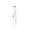 IWOWHERO 15-Pair Silicone Eyeglass Temple Holders, Non-Slip Ear Pads, White view 2