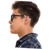 IWOWHERO 15-Pair Silicone Eyeglass Temple Holders, Non-Slip Ear Pads, White view 4