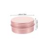 Baluue 30 ml Aluminum Storage Tins with Screw-Top Lids, 20-Pack view 2