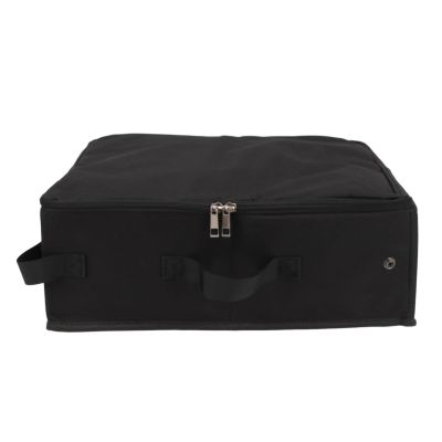 Portable Fabric Cat Litter Box, Foldable, Leakproof, Water-Resistant, Black