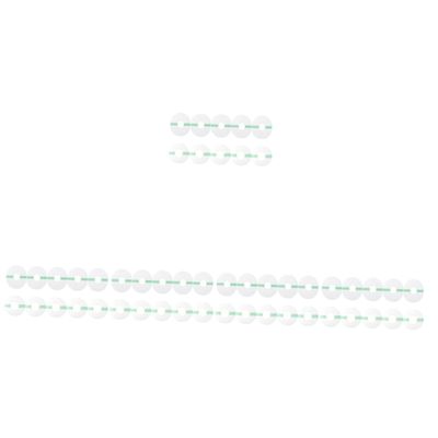 Healeved 50-Piece Transparent Waterproof TPU Sensor Patches, Anti-Slip Adhesive Covers