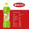 Rauch Bravo Green Apple, B-Vitamin Boost, 12-Pack (12 x 0.5 L PET) view 4