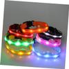 LED Dog Collar, Flashing and Glowing, Size S, Nylon view 3