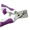BESPORTBLE Stainless Steel and Plastic Nail Clippers for Dogs and Cats, Spring-Loaded Handle view 4