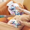 2 L Hot Water Bottle with Soft Plush Dragon Flower Cover view 2