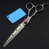 7-Inch Left-Handed Hair Cutting Scissors Set with Thinning Scissors view 2