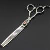 7-Inch Left-Handed Hair Cutting Scissors Set with Thinning Scissors view 3