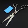 7-Inch Left-Handed Hair Cutting Scissors Set with Thinning Scissors view 4