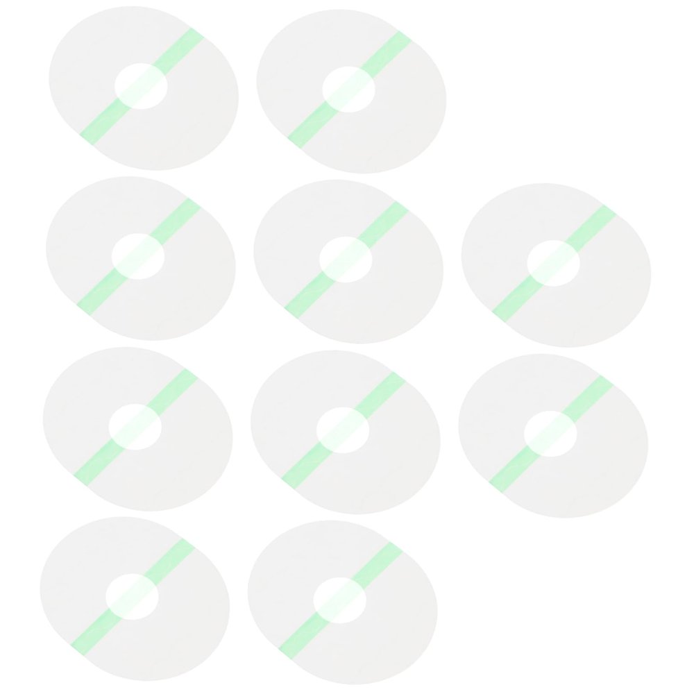 Self-Adhesive Sensor Skin Patches, 10 Pieces, TPU, White