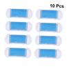 Replacement Rollers for Electric Foot File, 10 Plastic Rollers, Blue view 3