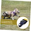 Happyyami Dog Wheelchair with Adjustable Fit, Quiet Wheels, Breathable Polyester and Wood, for Indoor and Outdoor Use view 3