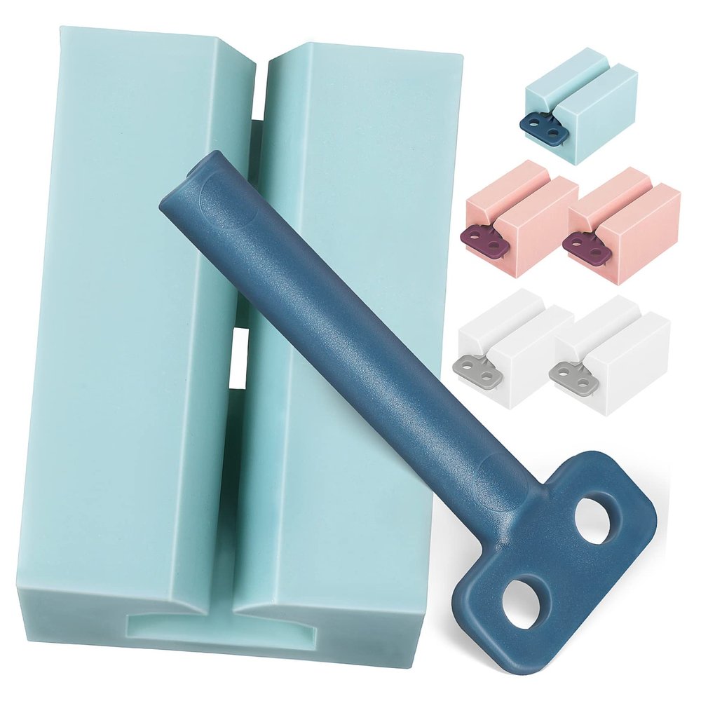6-Pack PP Plastic Toothpaste Squeezers for the Bathroom