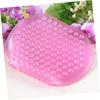 3-Piece Massage Body Brushes with Flexible Adhesive Texture, Lightweight view 4
