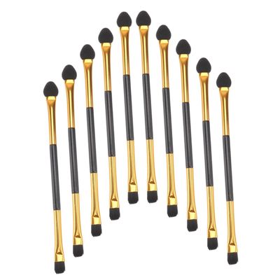 Baluue 20-Piece Double-Sided Eyeshadow Brush Set with Synthetic Fibers