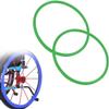 22/24-Inch Wheelchair Rear Wheel Covers, Silicone, Non-Slip and Wear-Resistant, Handrim Covers for Improved Grip and Traction, 1 Pair view 1