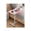 Height-Adjustable Overbed Table with Laptop Stand, Hospital Bed Desk with Standing Function, for Various Bed Heights view 1