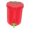 KITANDOVE Mini Strawberry Trash Can Bird Toy, 1 Piece view 1