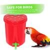 KITANDOVE Mini Strawberry Trash Can Bird Toy, 1 Piece view 3