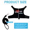 Adjustable Bearded Dragon Harness and Leash Set, Size S, Style B, Black view 2