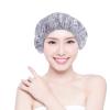 Double-Layer Shower Caps, 3-Pack, Satin and PEVA view 4