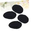 Silicone Gel Forefoot Pads with 2 Holes, 1 Pair, Black view 3