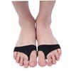 Silicone Gel Forefoot Pads with 2 Holes, 1 Pair, Black view 4