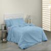 NORDICA Sky Blue Duvet Cover for 150/160 cm Bed, 1 Piece view 3