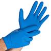 FRANZ MENSCH Hygostar Power Grip Nitrile Gloves, 500 Count, Blue, Size 7/S, 24 cm view 1