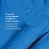 FRANZ MENSCH Hygostar Power Grip Nitrile Gloves, 500 Count, Blue, Size 7/S, 24 cm view 3