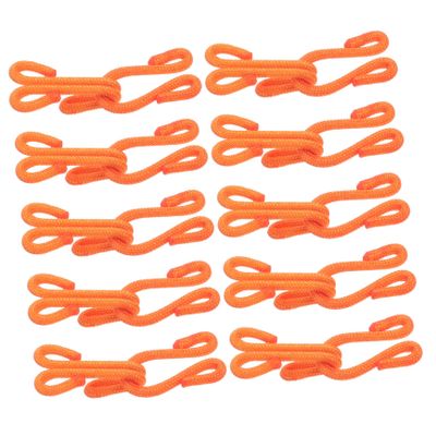 Invisible Coat Button Hooks for Clothing and Collars, 10 Pairs