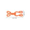 Invisible Coat Button Hooks for Clothing and Collars, 10 Pairs view 2
