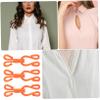 Invisible Coat Button Hooks for Clothing and Collars, 10 Pairs view 4