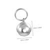 BELLIFFY 10 Small Metal Bells for Collars, Silver view 2