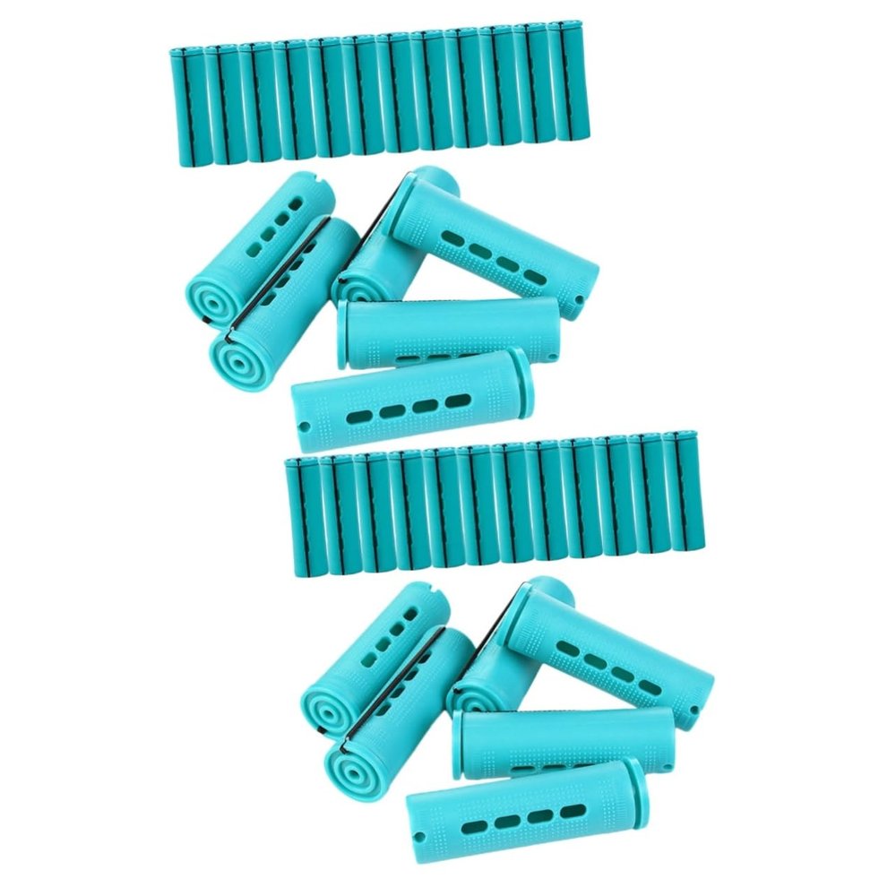 LALADEFIEE 36-Piece Flexible Heatless Hair Rollers for Voluminous Curls
