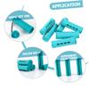 LALADEFIEE 36-Piece Flexible Heatless Hair Rollers for Voluminous Curls view 4