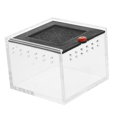 Transparent Reptile Breeding Boxes with Viewing Window and Acrylic Panel
