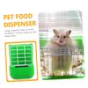 BESPORTBLE Mini Grass Holder 2-in-1 Pet Feeder view 2