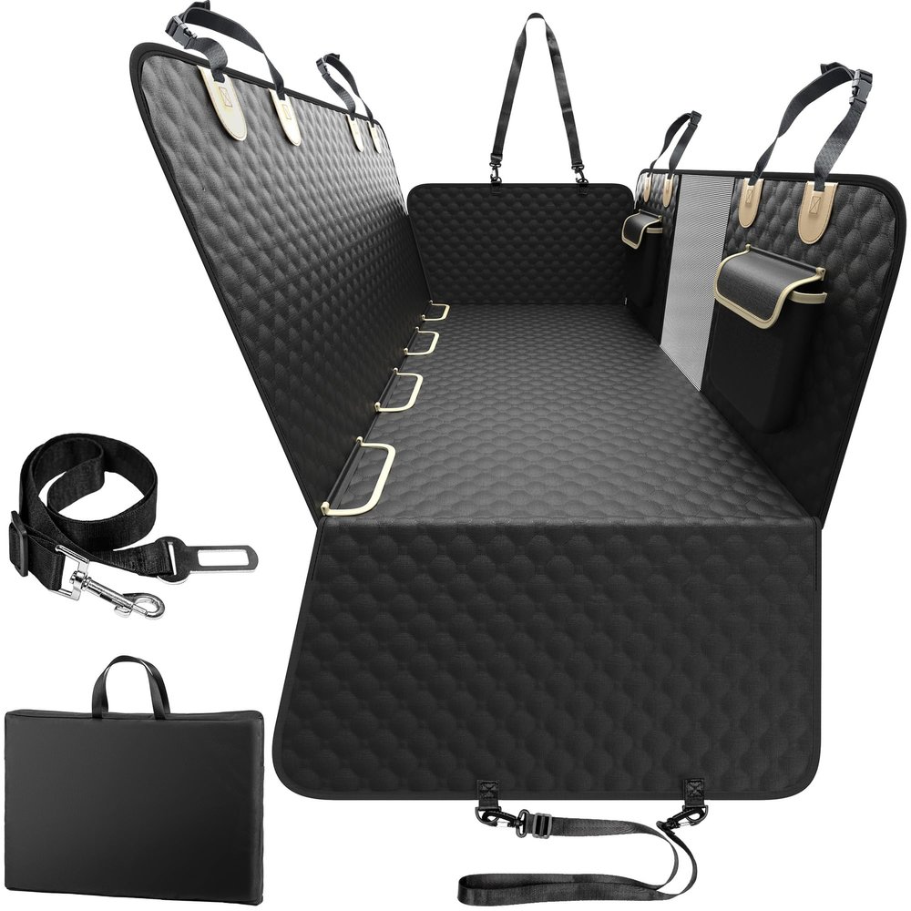 HIPATU Car Dog Seat Cover for Audi Q8 SUV 2018–2022, Rear Seat Hammock